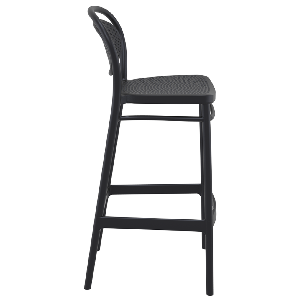Tabouret Marcel Couleur noir 75cm